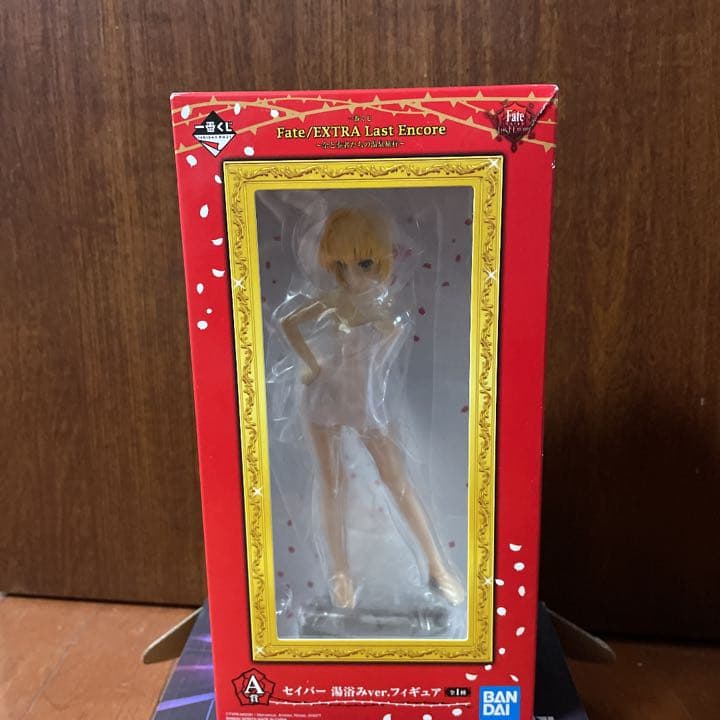 一番くじFate/EXTRA Last Encore セイバー湯浴みver
