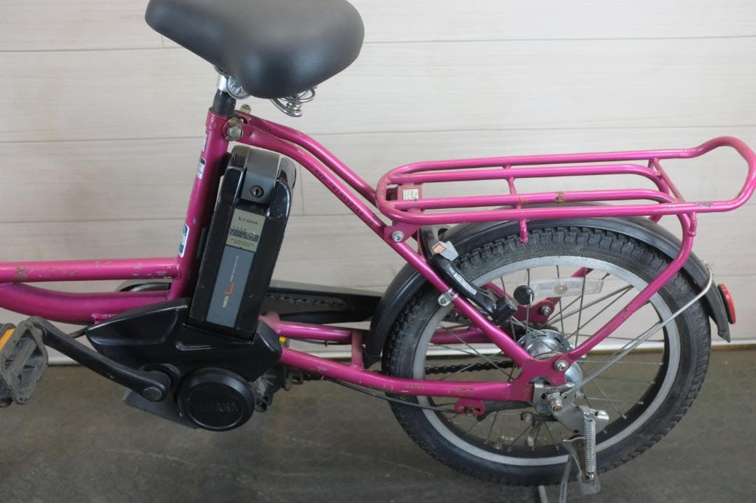 電動自転車 ブリヂストン製　18インチ　3段　8.1Ah（4点灯）充電器あり