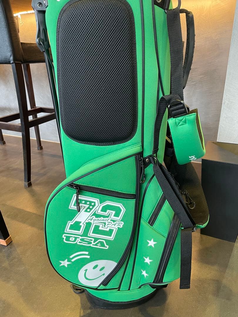 BLUE TEE GOLF グリーンキャディバッグ