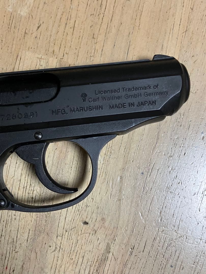 マルシン工業　ワルサー PPK モデルガン