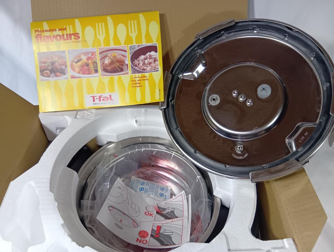 未使用　ティファール 4.5L　圧力鍋　クリプソプルミエ T-fal