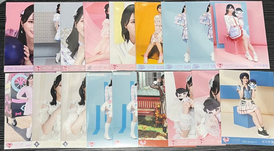 i*m様 イコラブ 佐々木舞香 生写真 100枚 まとめ売り