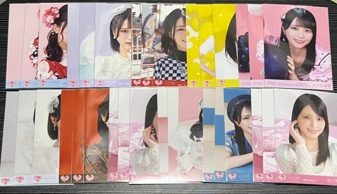 i*m様 イコラブ 佐々木舞香 生写真 100枚 まとめ売り