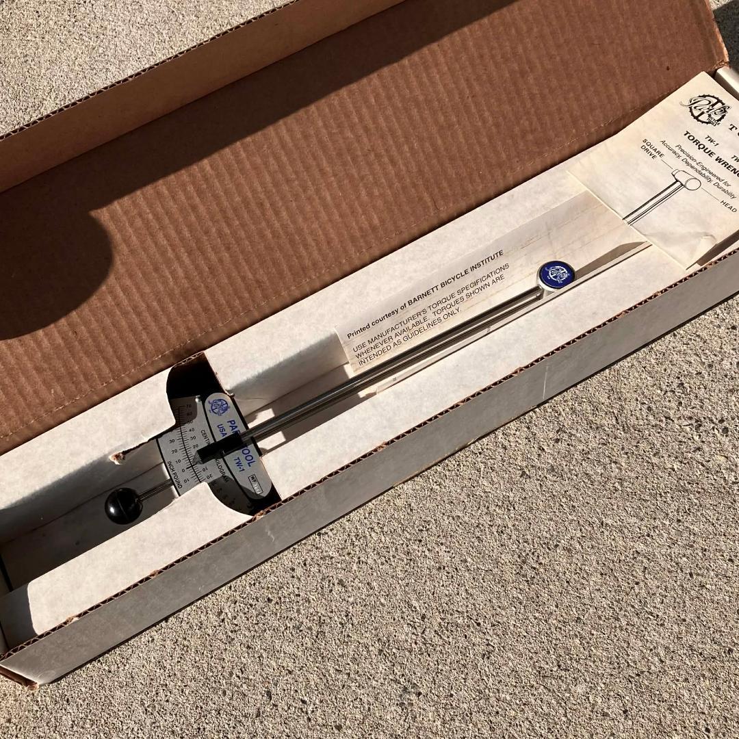 Park Tool TW-1＆２トルクレンチ　30年前の工具新品