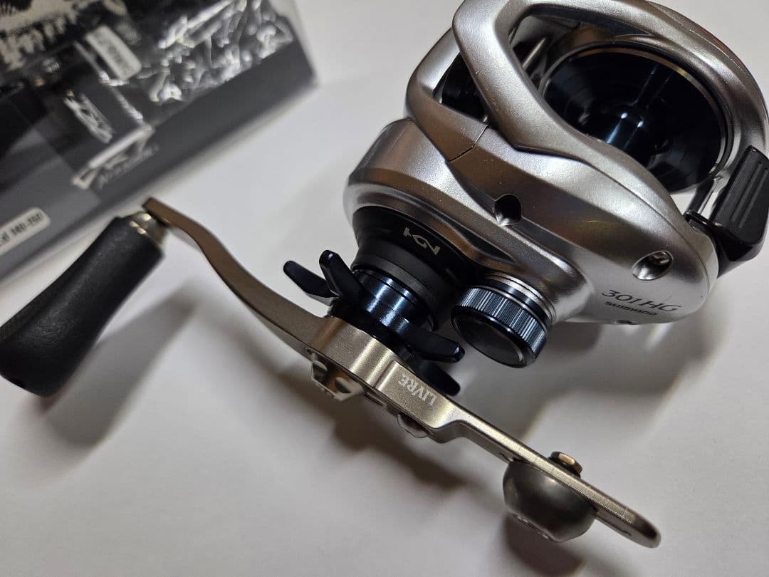 SHIMANO TRANX 301HG ベイトリール　DRT バリアル