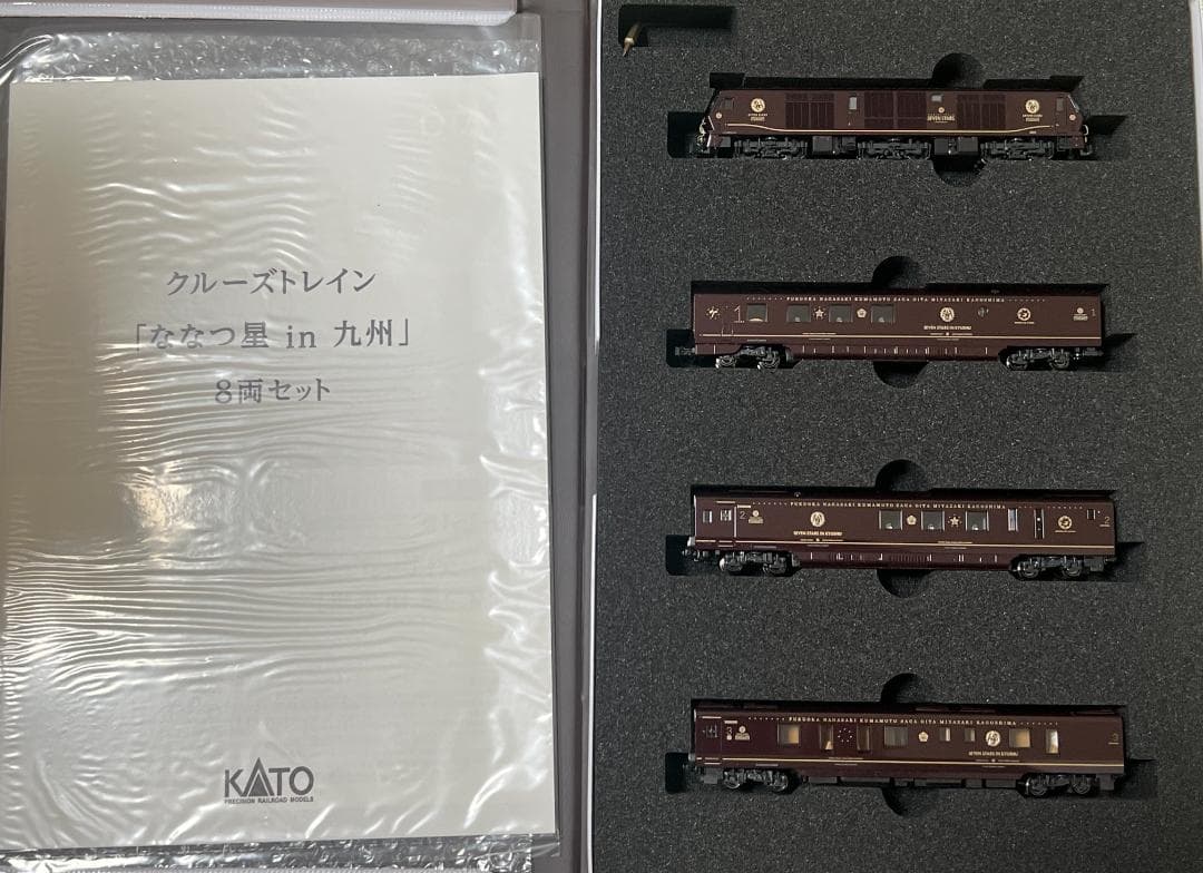 KATO Nゲージ 鉄道模型 クルーズトレイン ななつ星 in 九州 8両セット