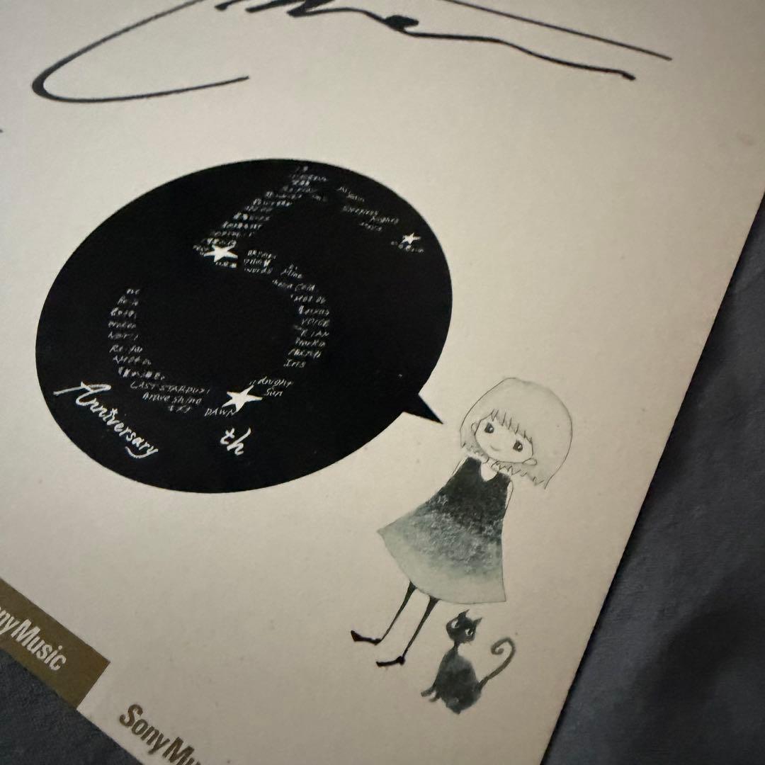 Aimer 直筆サイン色紙 「CD 蝶々結び」 会場限定予約特典