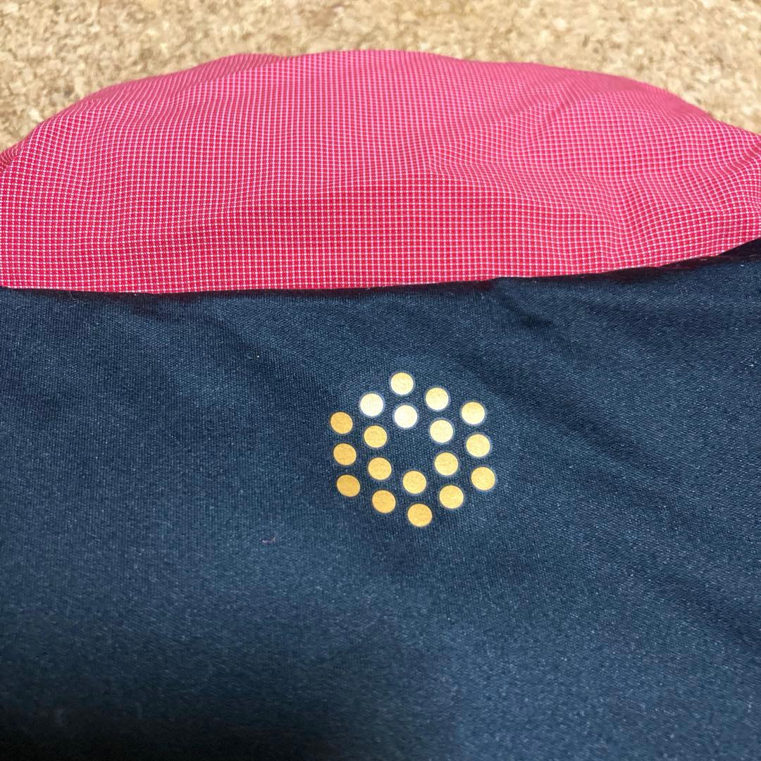 【極美品】プーマPUMAダウンベストゴルフウェア ジャケットMメンズピンク黒