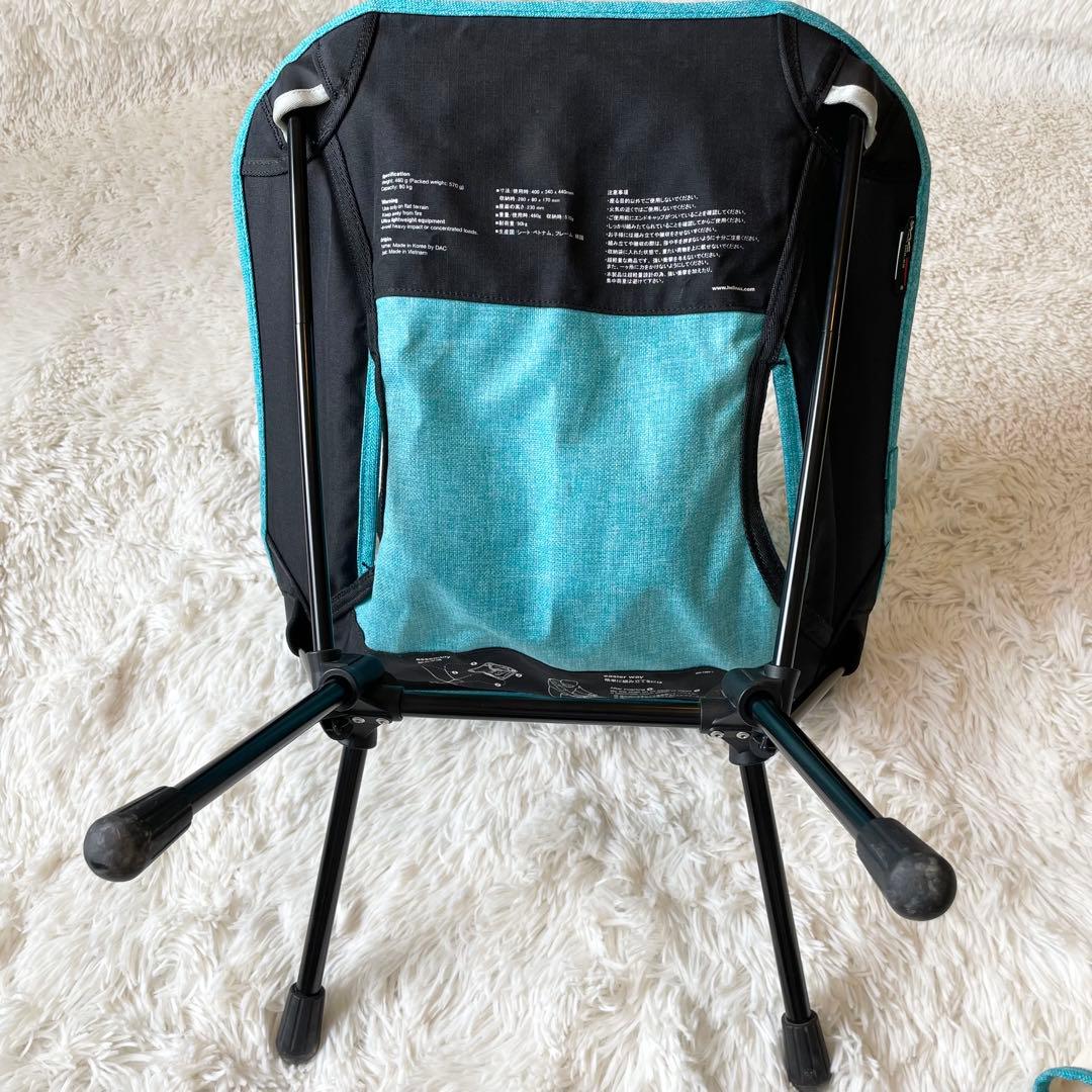良品★Helinox ヘリノックス デコ ビーチ チェア ワン ミニ ブルー