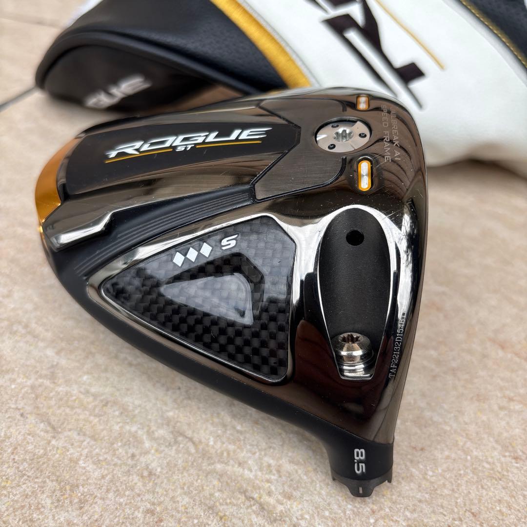 激レア8.5 ローグSTトリプルダイヤモンドSドライバー　TAシリアル　美品