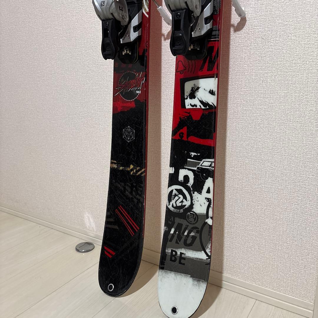 K2 スキー板　Shreditor 102 169cm サロモンビンディング