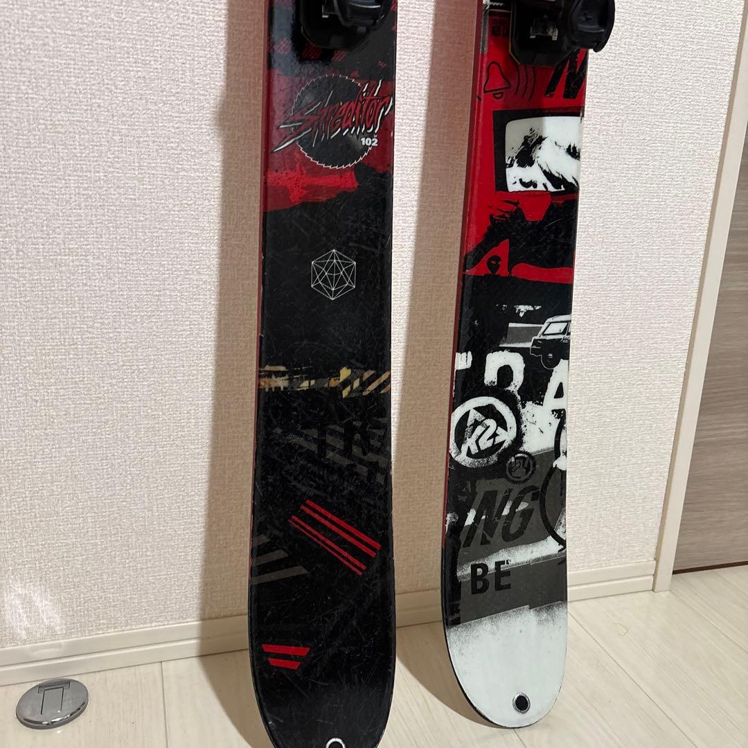 K2 スキー板　Shreditor 102 169cm サロモンビンディング