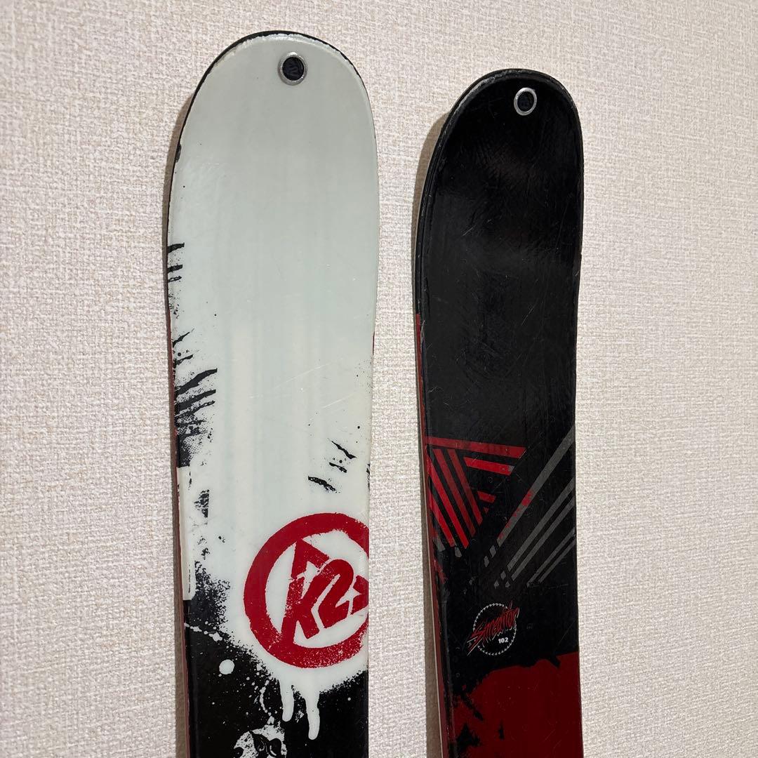 K2 スキー板　Shreditor 102 169cm サロモンビンディング