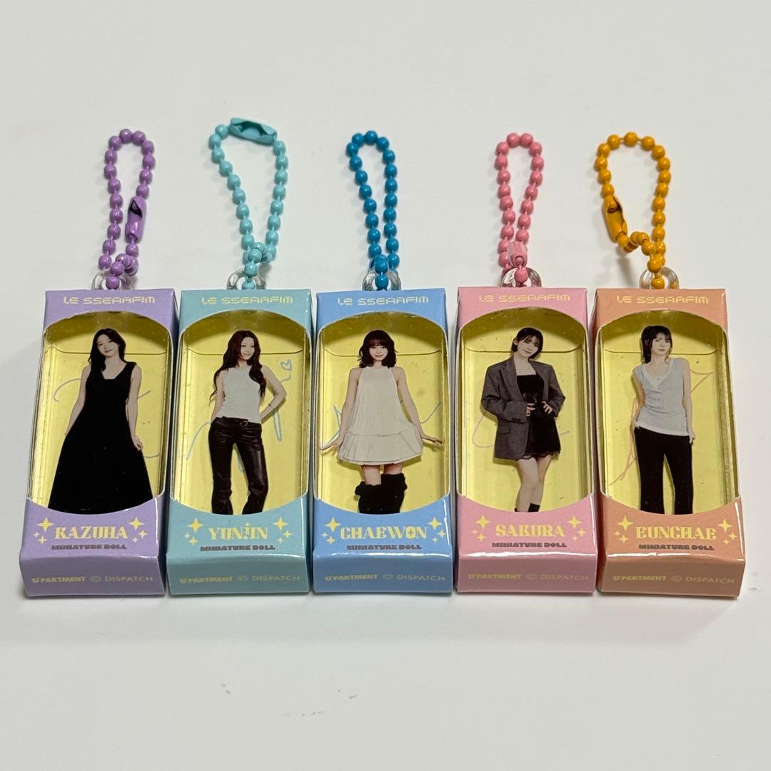 LE SSERAFIM D’ICON POP-UP アクキー 全種セット