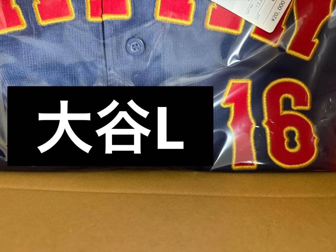 侍ジャパン WBC2026 大谷翔平レプリカユニフォーム ビジター　刺繍Lサイズ