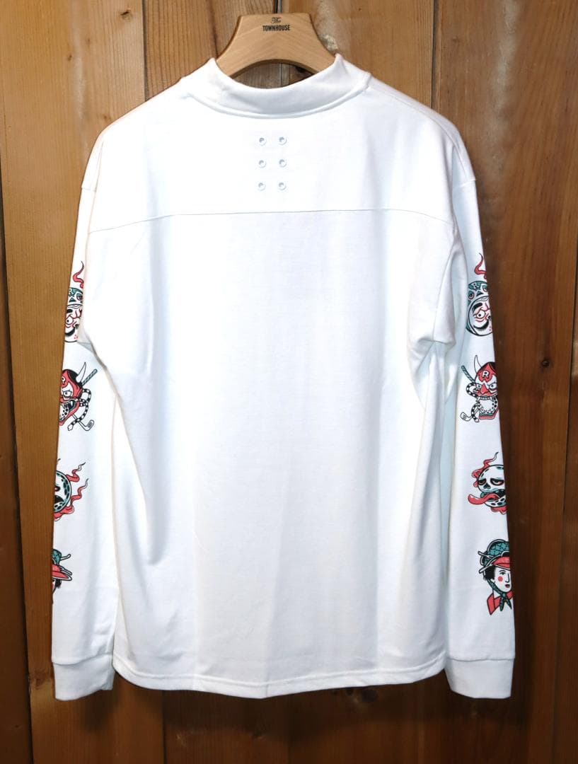 新品 ラッセルノ LOOSE FIT ハイネック 長袖シャツ (4/M) Ⓗ