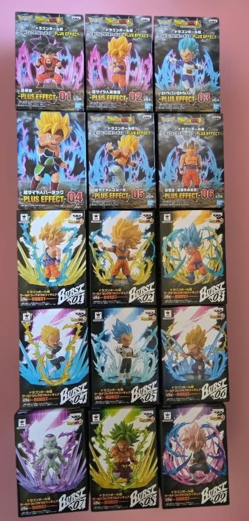 【未開封品】ドラゴンボール超ワールドコレクタブルフィギュア15点コンプリート