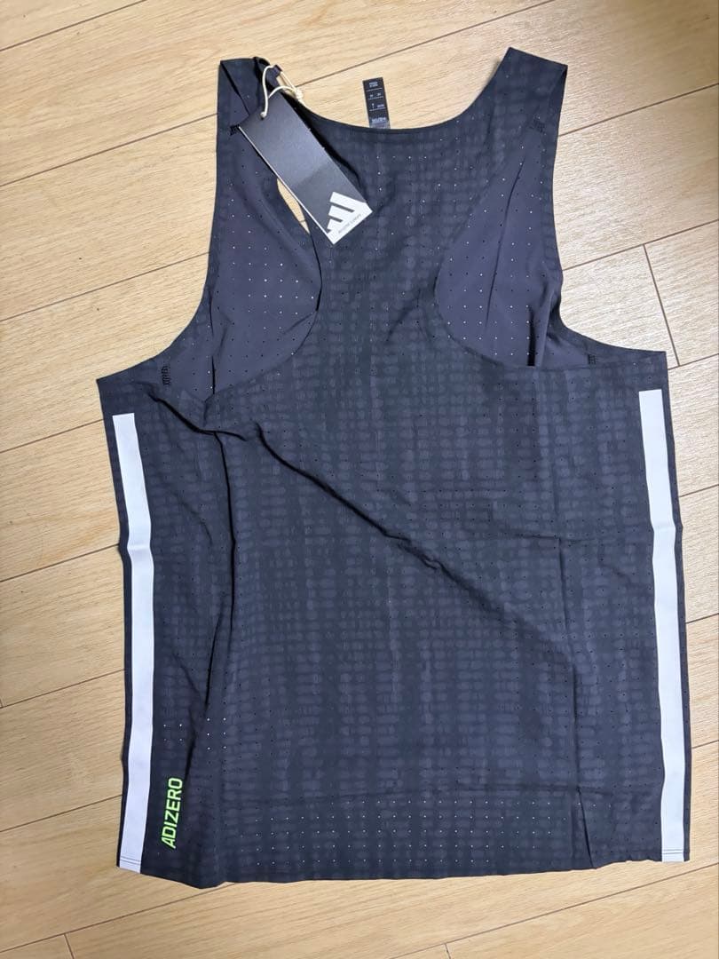 け*ろ様 adidas ランニングウェア シングレット ハーフタイツ