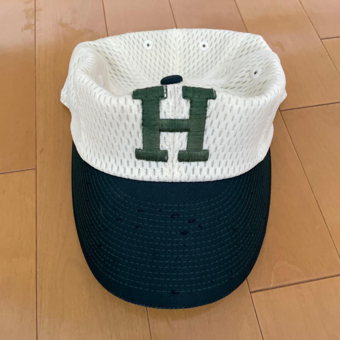 レア！　報徳学園高校　硬式野球　公式戦用帽子　アシックス