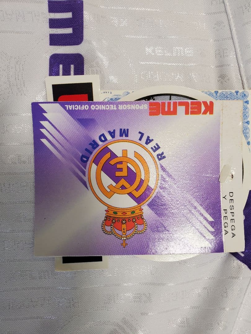 【未使用】オーセンティック　1996-1997　レアルマドリード　ユニフォーム