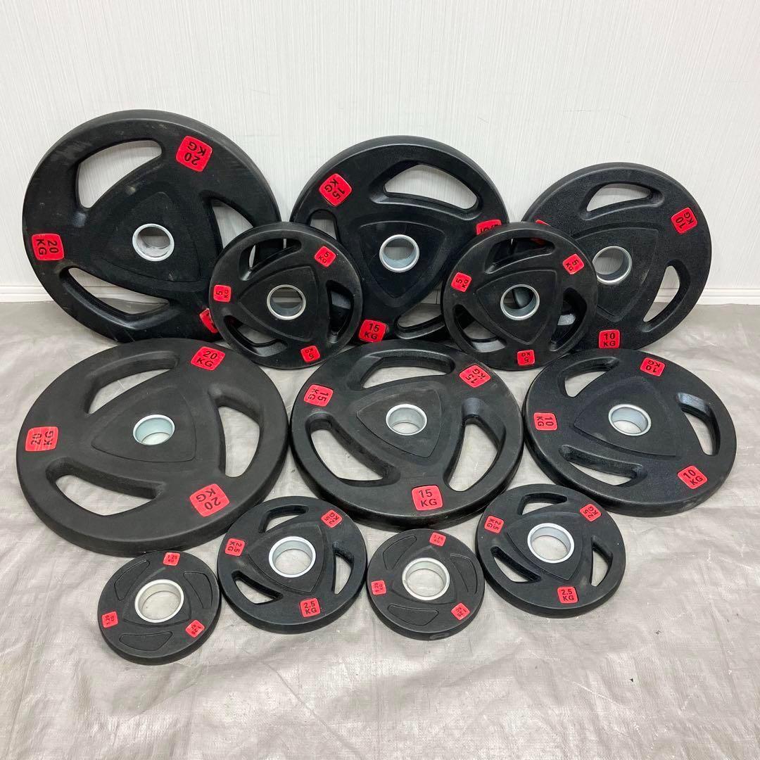 ■送料無料■12枚セット80kg バーベルプレート ウエイトプレート 新品
