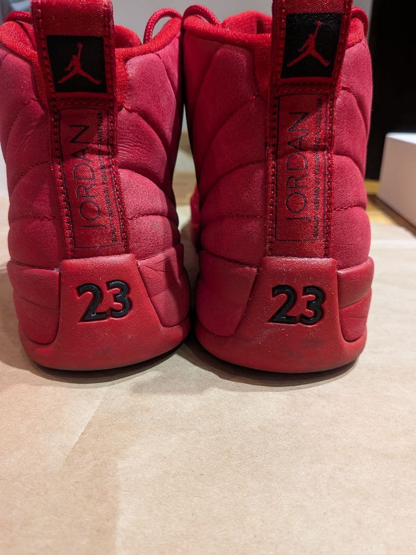 シューズ(男性用) NIKE AIR JORDAN 12 RETRO GYM RED 2018