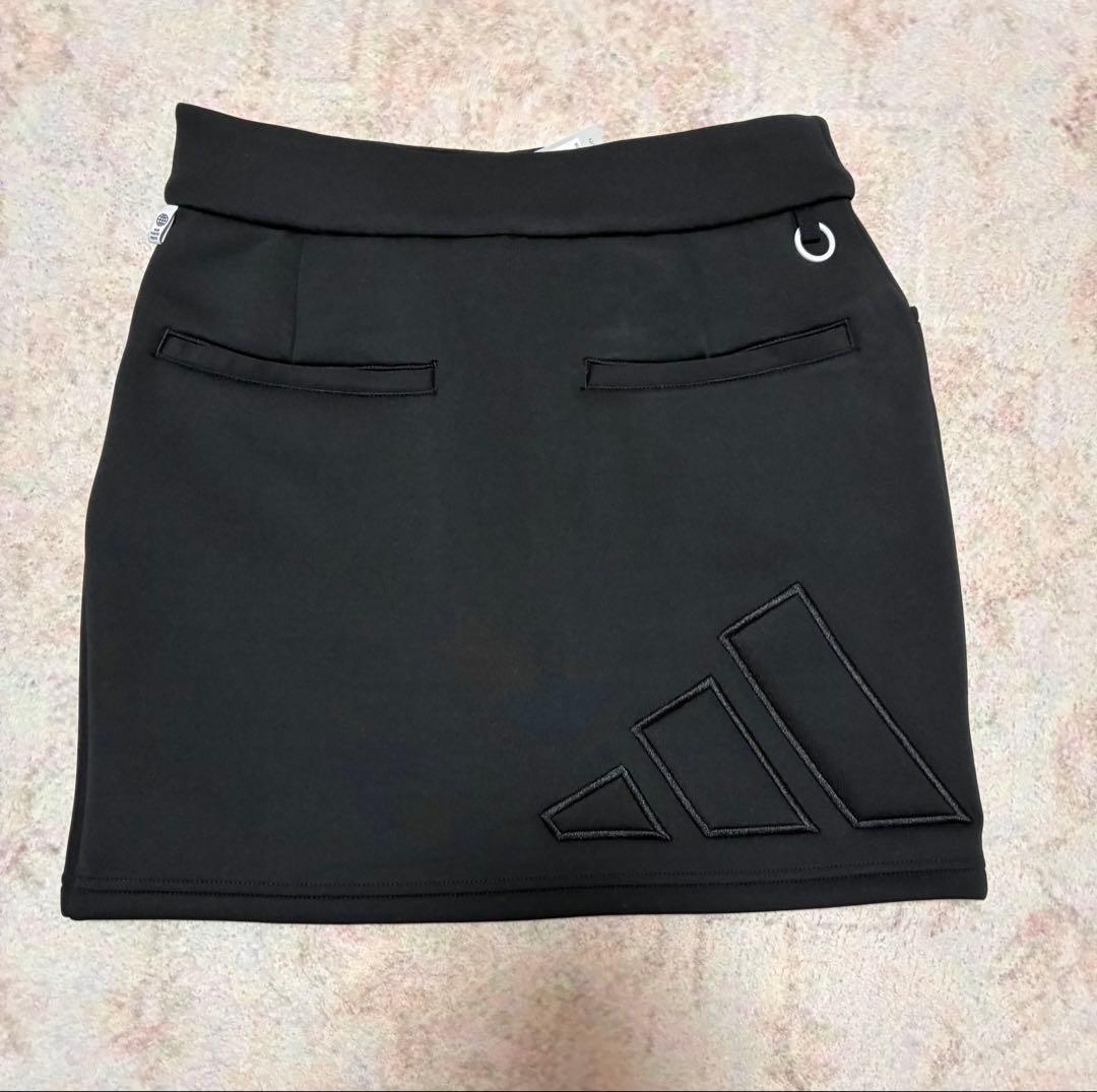 新品　Sサイズ　アディダス　背面ビッグロゴ ダンボールニット セットアップ 黒