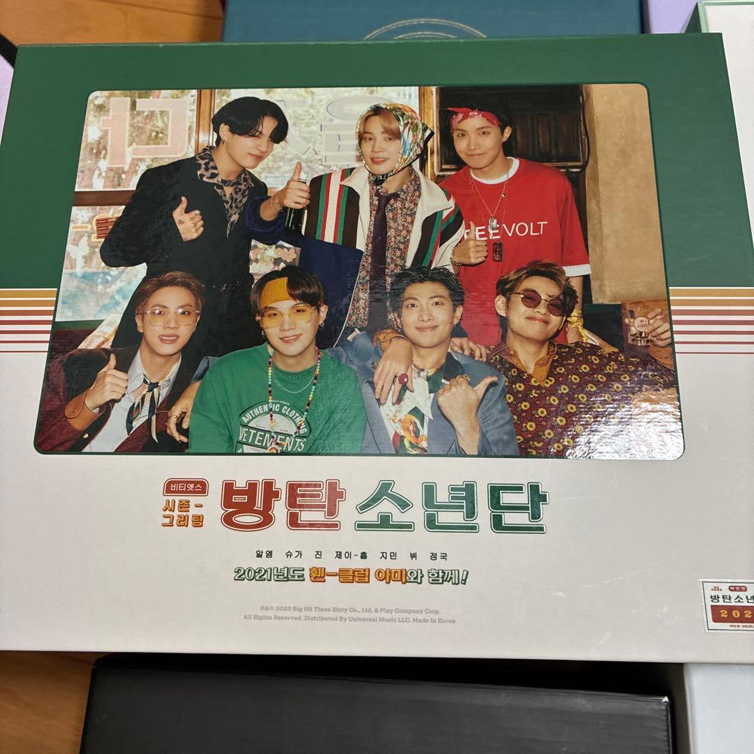 BTS シーグリー他　（写真の他に2019シーグリもあり）9点まとめ売り