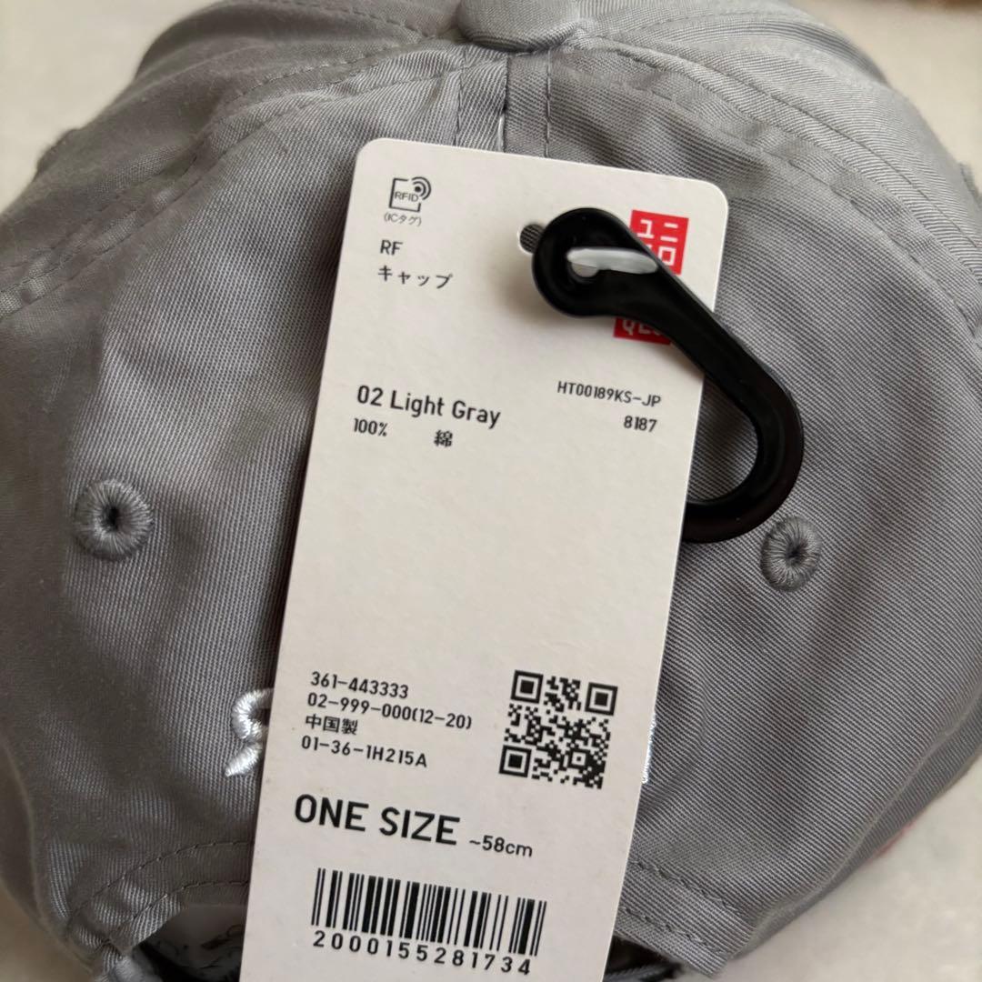 【新品】UNIQLO　ユニクロ　RF　ロジャー・フェデラーモデルキャップ