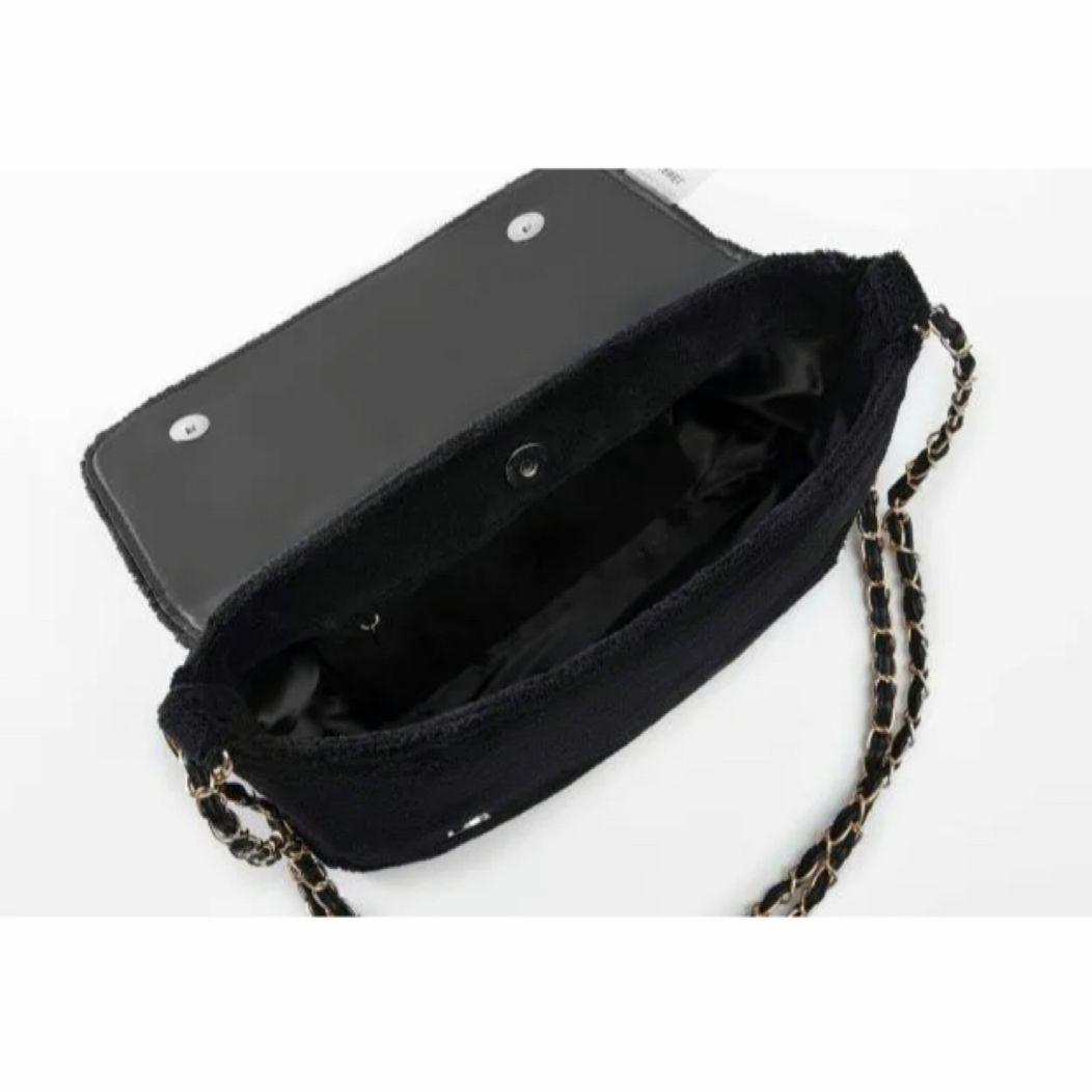最終 CHANEL シャネル ノベルティ チェーンストラップ ショルダーバッグ
