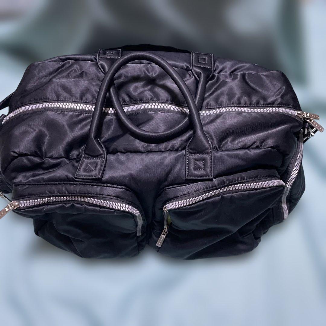 【美品】onoff オノフ ゴルフバッグ ボストンバッグ 黒 2way