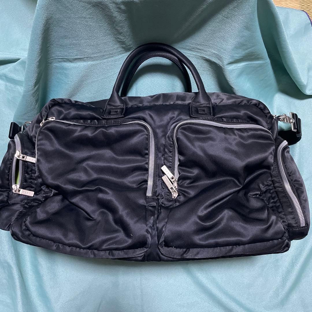 【美品】onoff オノフ ゴルフバッグ ボストンバッグ 黒 2way