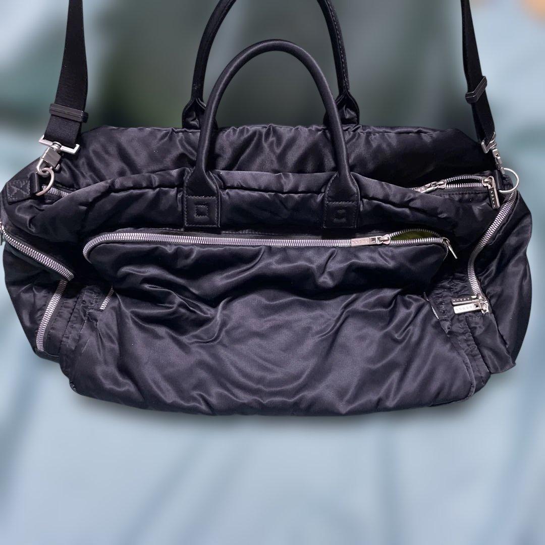 【美品】onoff オノフ ゴルフバッグ ボストンバッグ 黒 2way