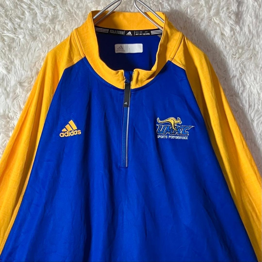 美品 アディダス UMCK 大学バスケ ウェア 練習着 4XL 大きいサイズ