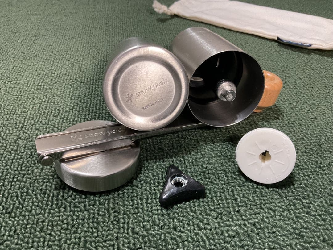 美品 フィールドコーヒーマスター ＆ フィールドバリスタミル スノーピーク