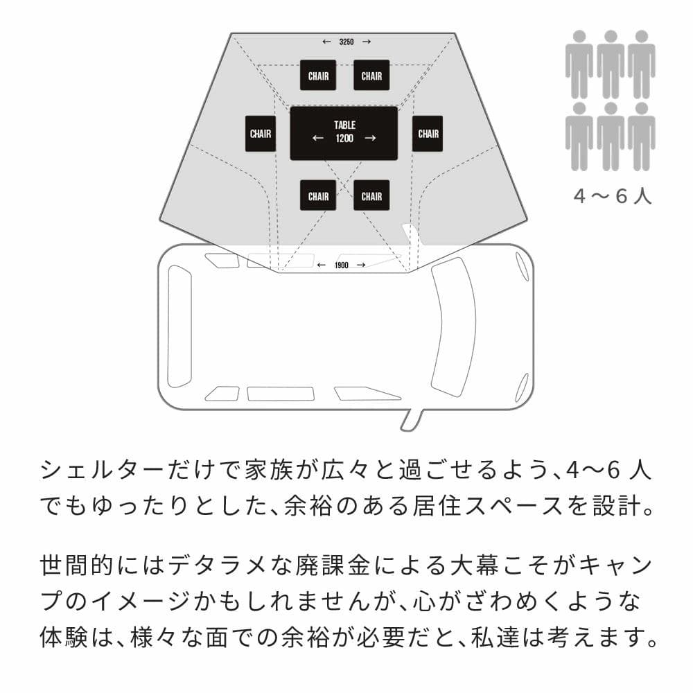 【美品未開封】SharStyle カーサイドシェルター