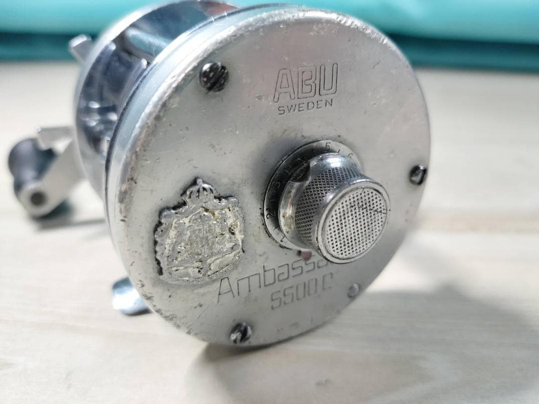 アブガルシア　アンバサダー5000c　ビンテージ　リール abu