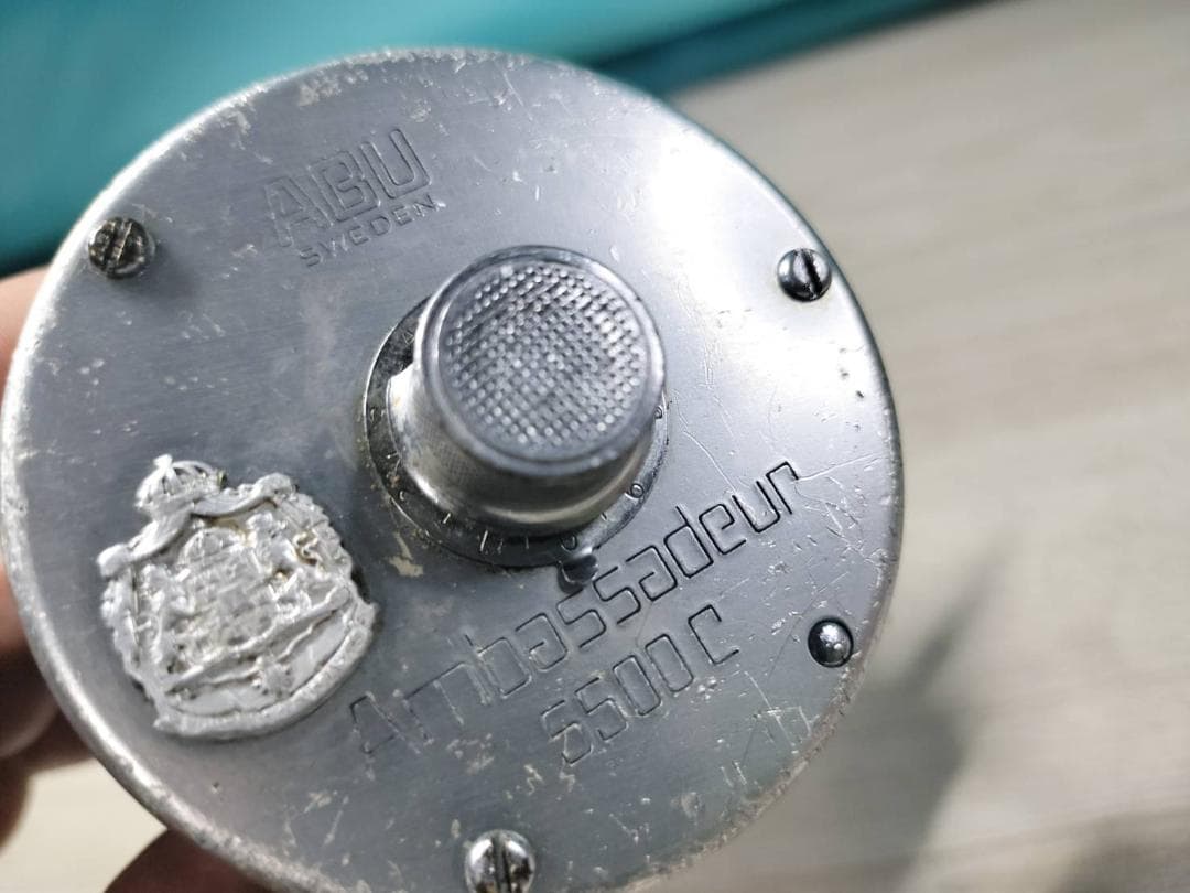 アブガルシア　アンバサダー5000c　ビンテージ　リール abu