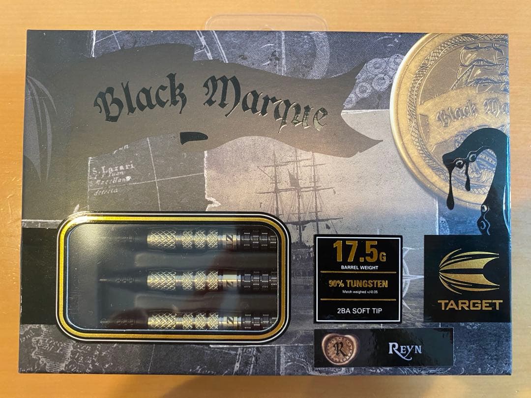 ダーツ BLACK MARQUE REYN 17.5G 2BA Reyn