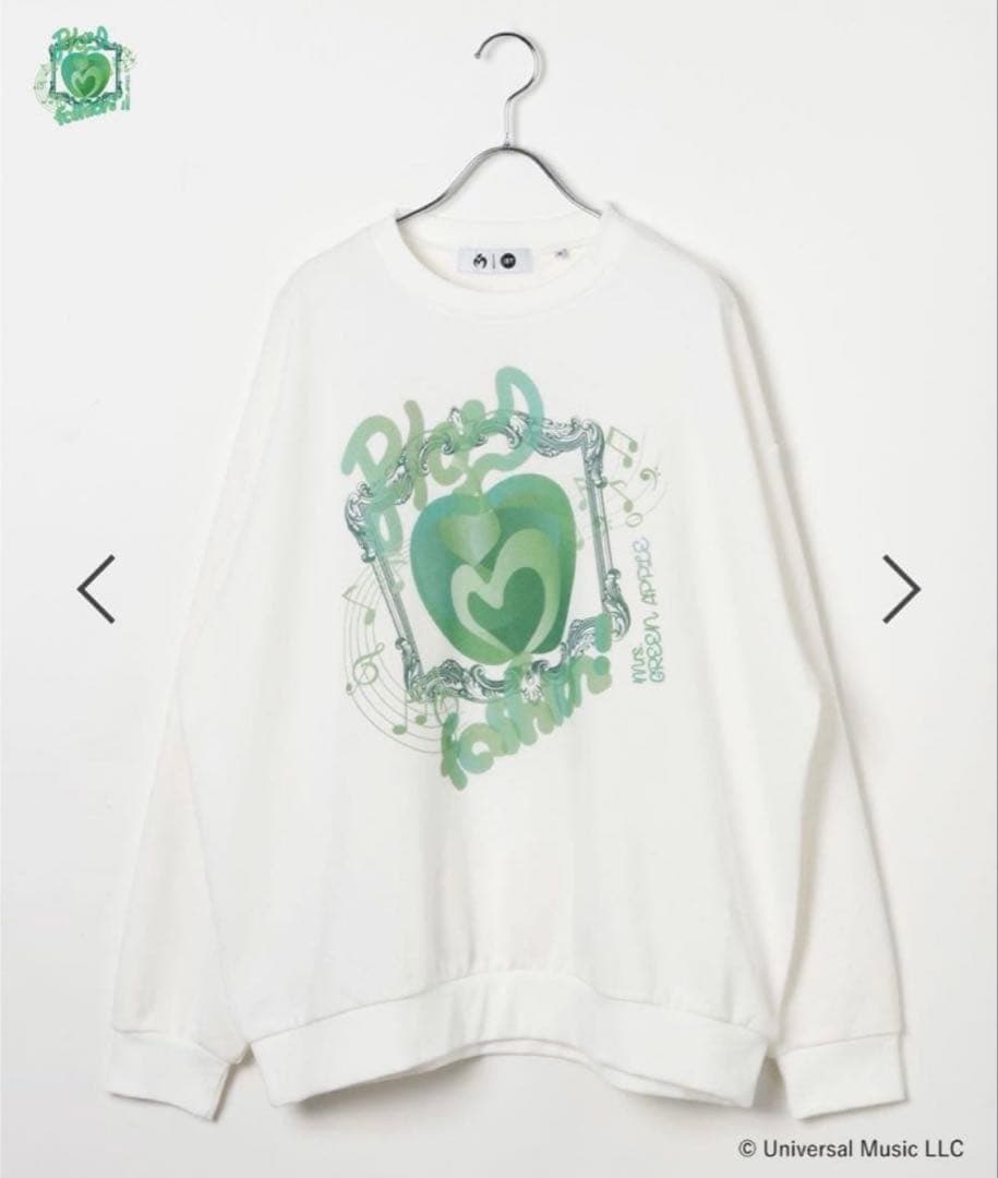 Mrs.GREEN APPLE × and ST オーバーサイズスウェット S