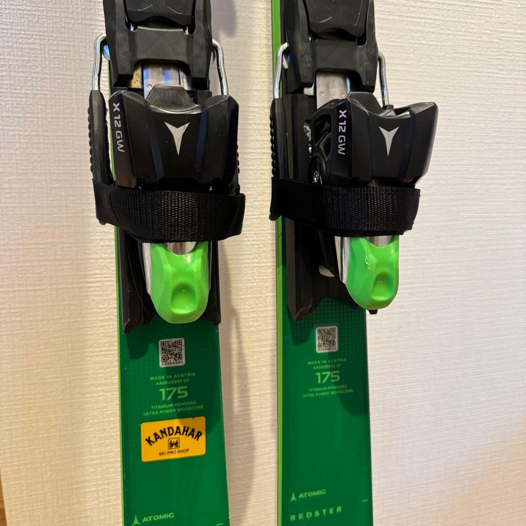ほぼ新品 アトミック ATOMIC REDSTER X9s 175cm バッグ付