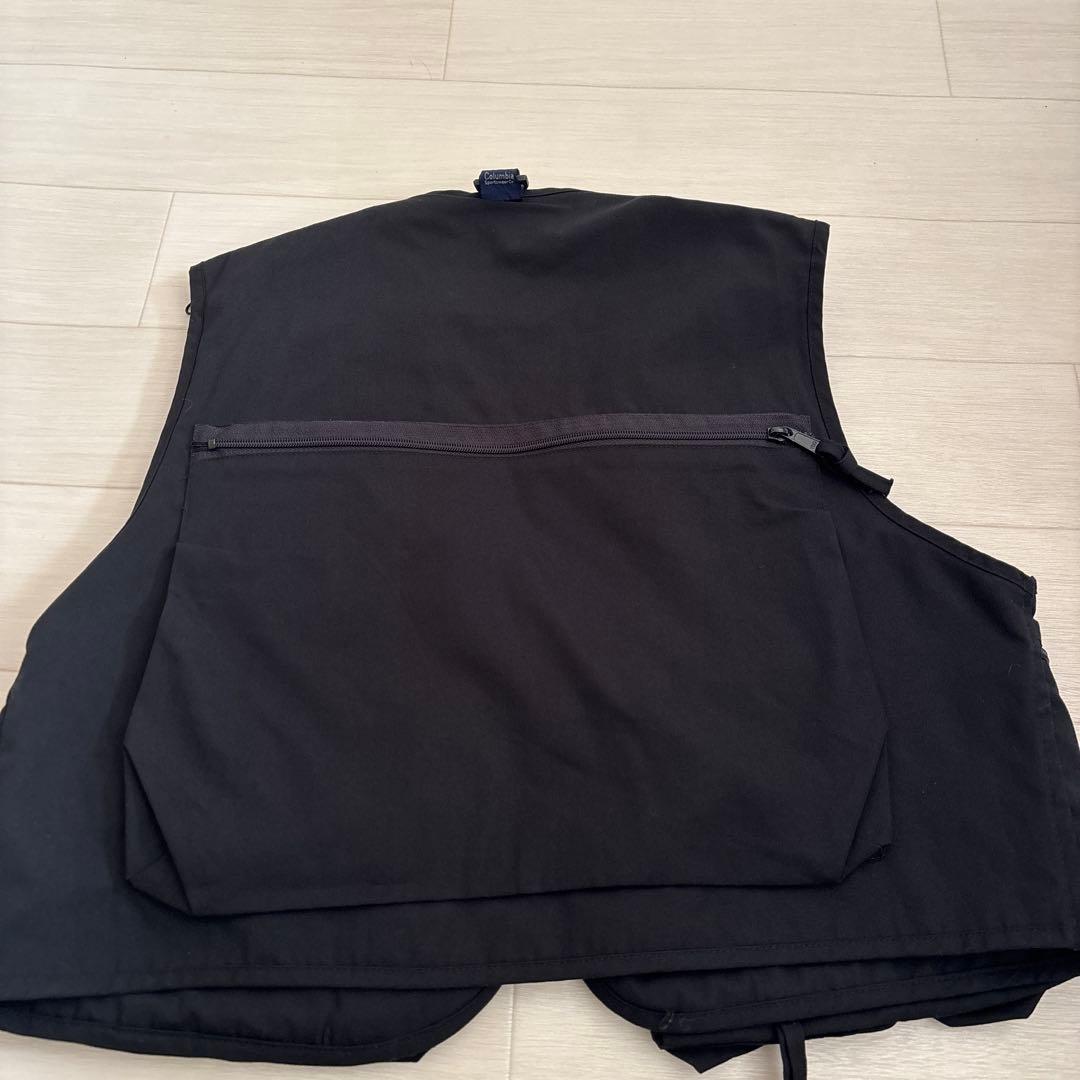 Columbia フィッシングベスト 黒