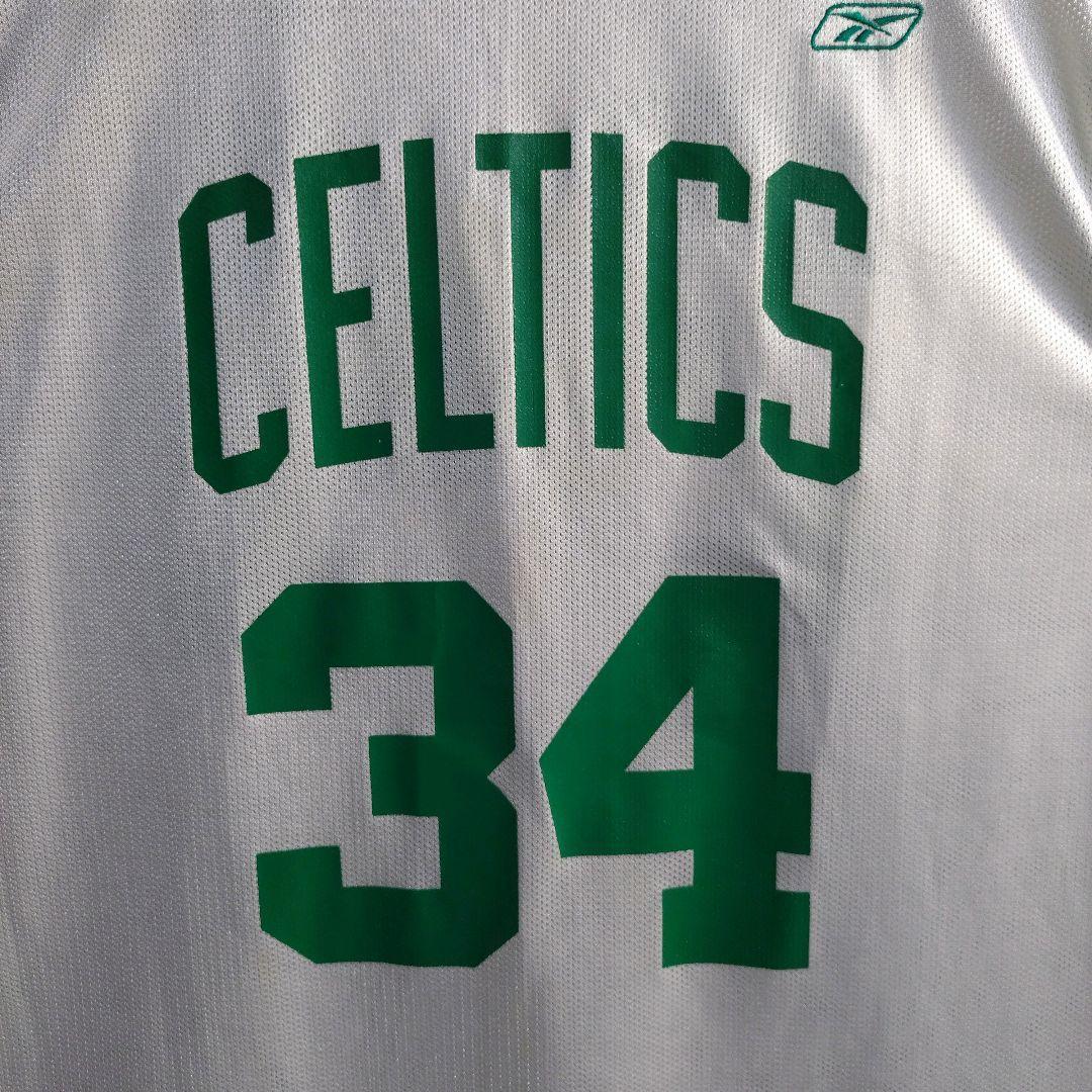 リーボック★NBA セルティックス ピアース ユニホーム バスケシャツ 白 XL