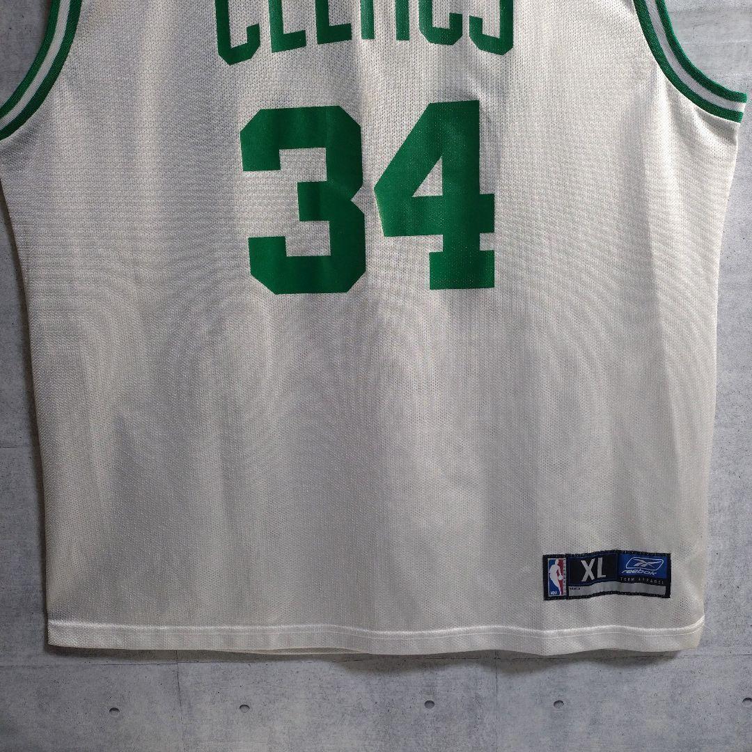 リーボック★NBA セルティックス ピアース ユニホーム バスケシャツ 白 XL