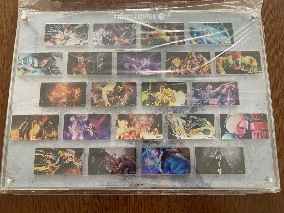 ストリートファイター SF6オンラインくじ S賞 アクリルブロックコレクション