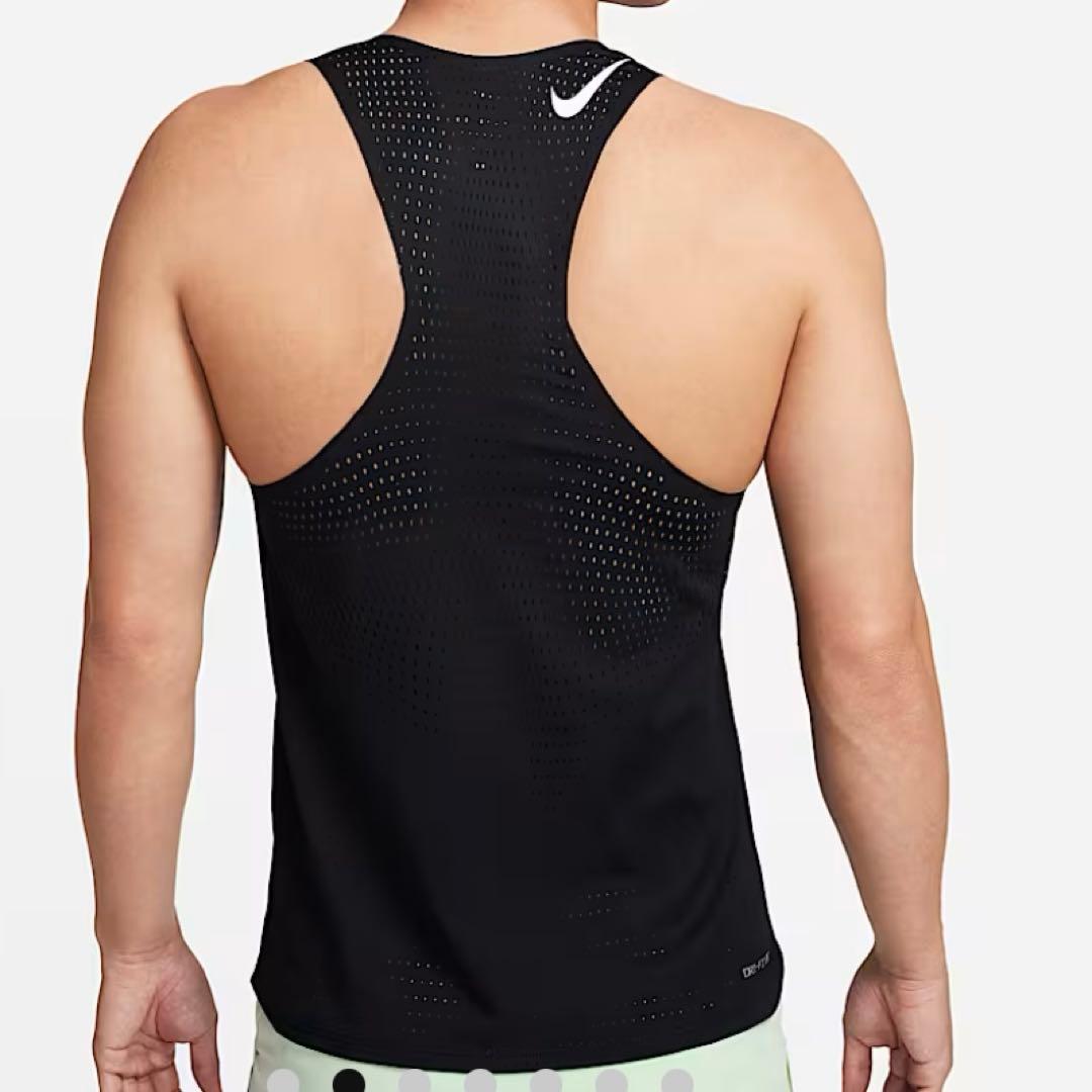 【新品未使用】Nike エアロスイフトドライフィット タンクトップ M ブラック