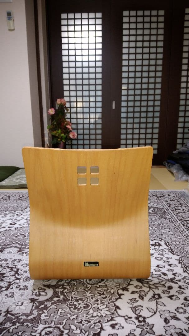 和室用木製座椅子6座セット