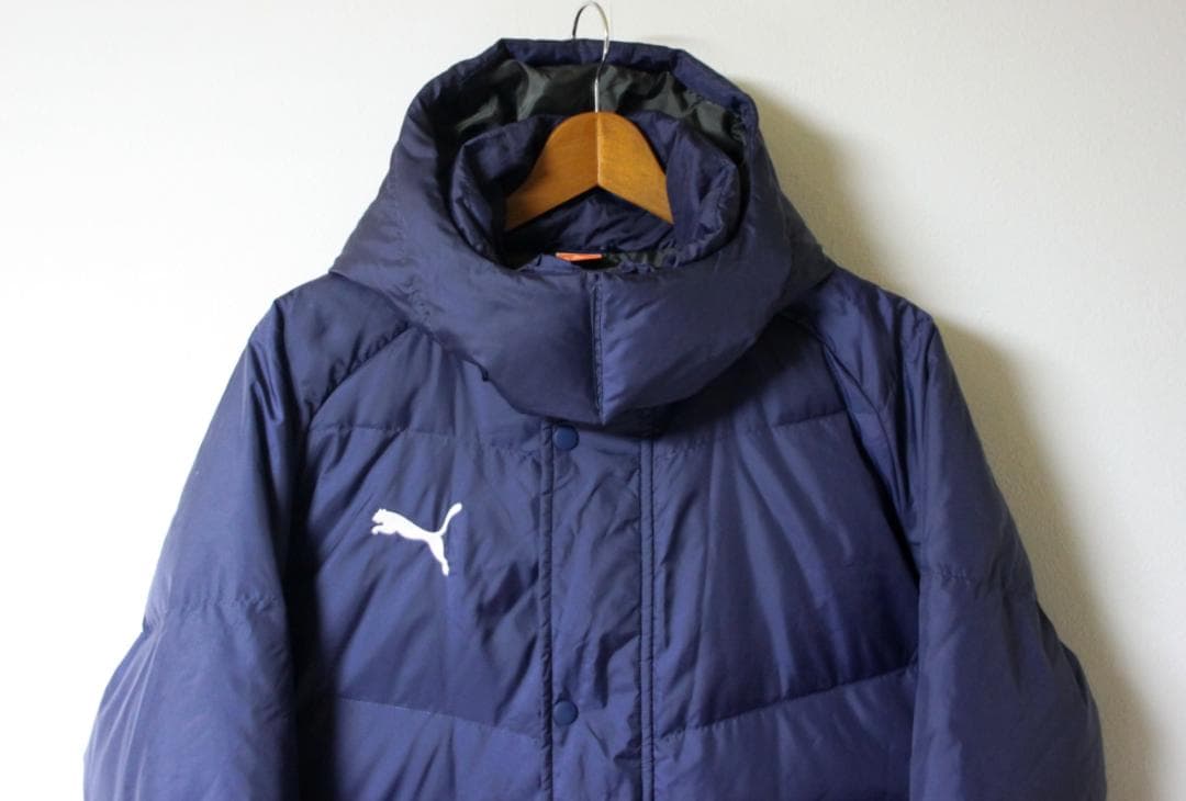 PUMA(プーマ）ロング ダウン ベンチコート S
