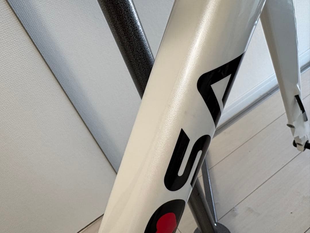 DE ROSA デローザ 838 DISK フレームセット ホワイト 50サイズ