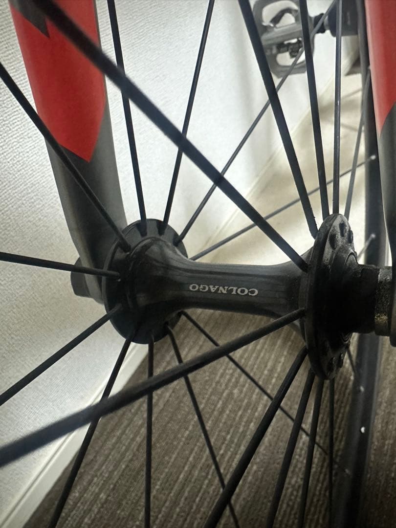 自転車本体 Full carbon COLNAGO with aero handlebar.